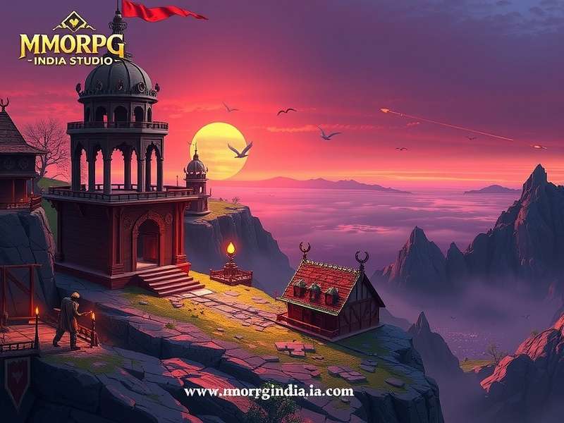 Fantasy MMORPG Realm of Shadows gameplay screenshot